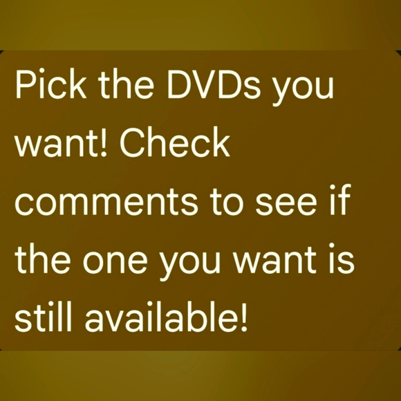 DVDS, 1 for $3, 3 for $7, 10 for $20 - Picture 2 of 8